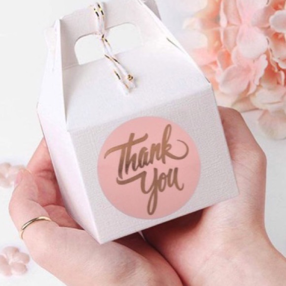 500pcs Thank You Stickers - Picture 4 of 5